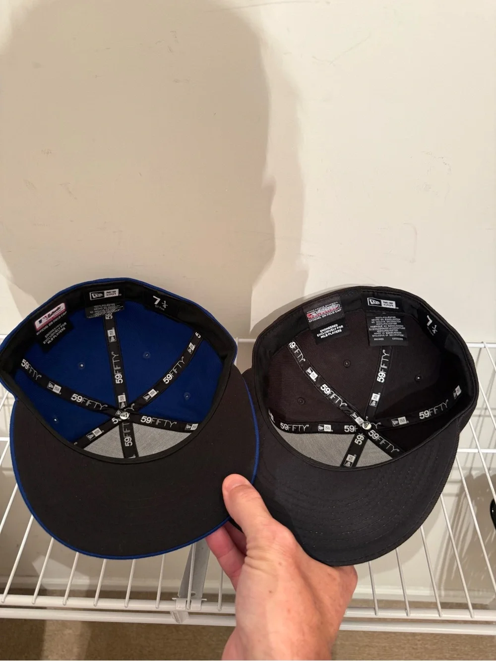 Lot of 2 - New York Mets New Era Hats 7 1/4